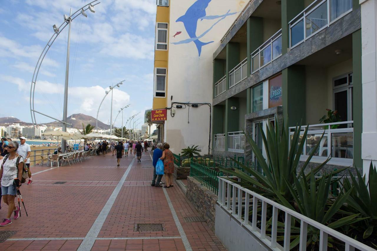 Апартаменти Estudio Interior En Playa De Las Canteras Лас-Пальмас-де-Гран-Канарія Екстер'єр фото